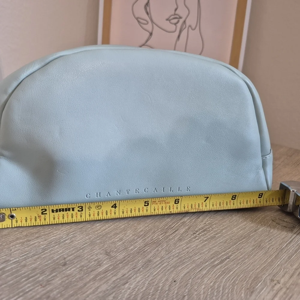 Chantecaille Soft Blue Makeup Pouch